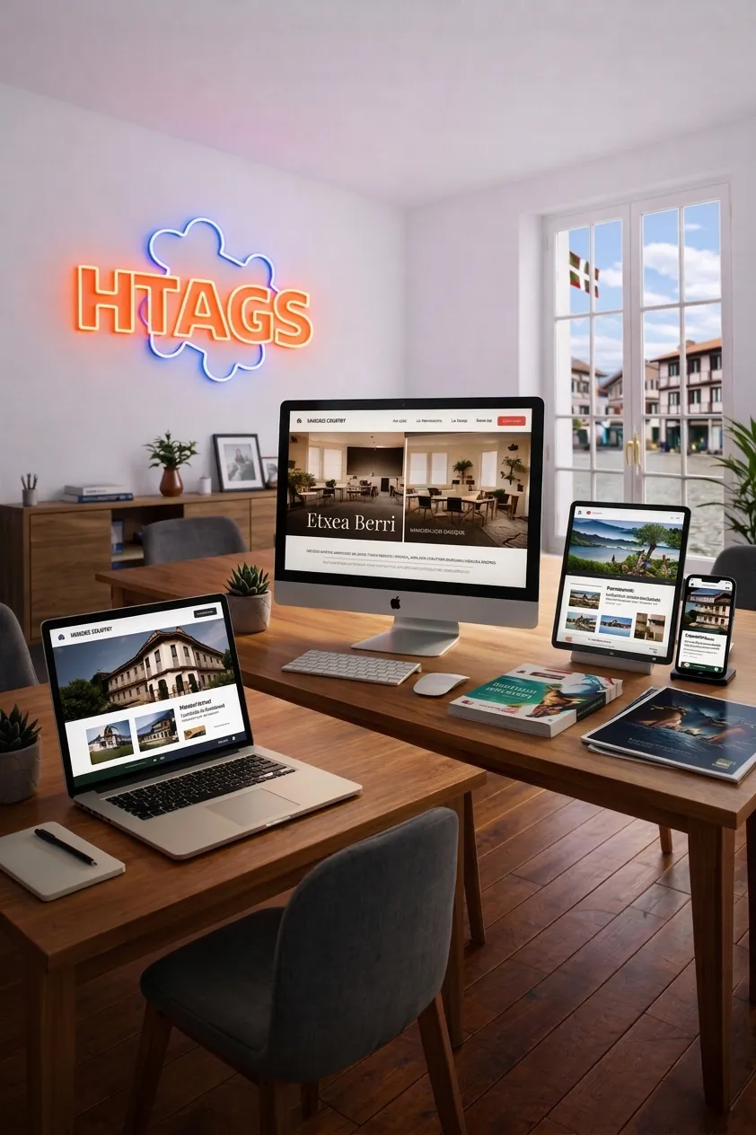 Agence web Pays Basque - HTAGS Villefranque