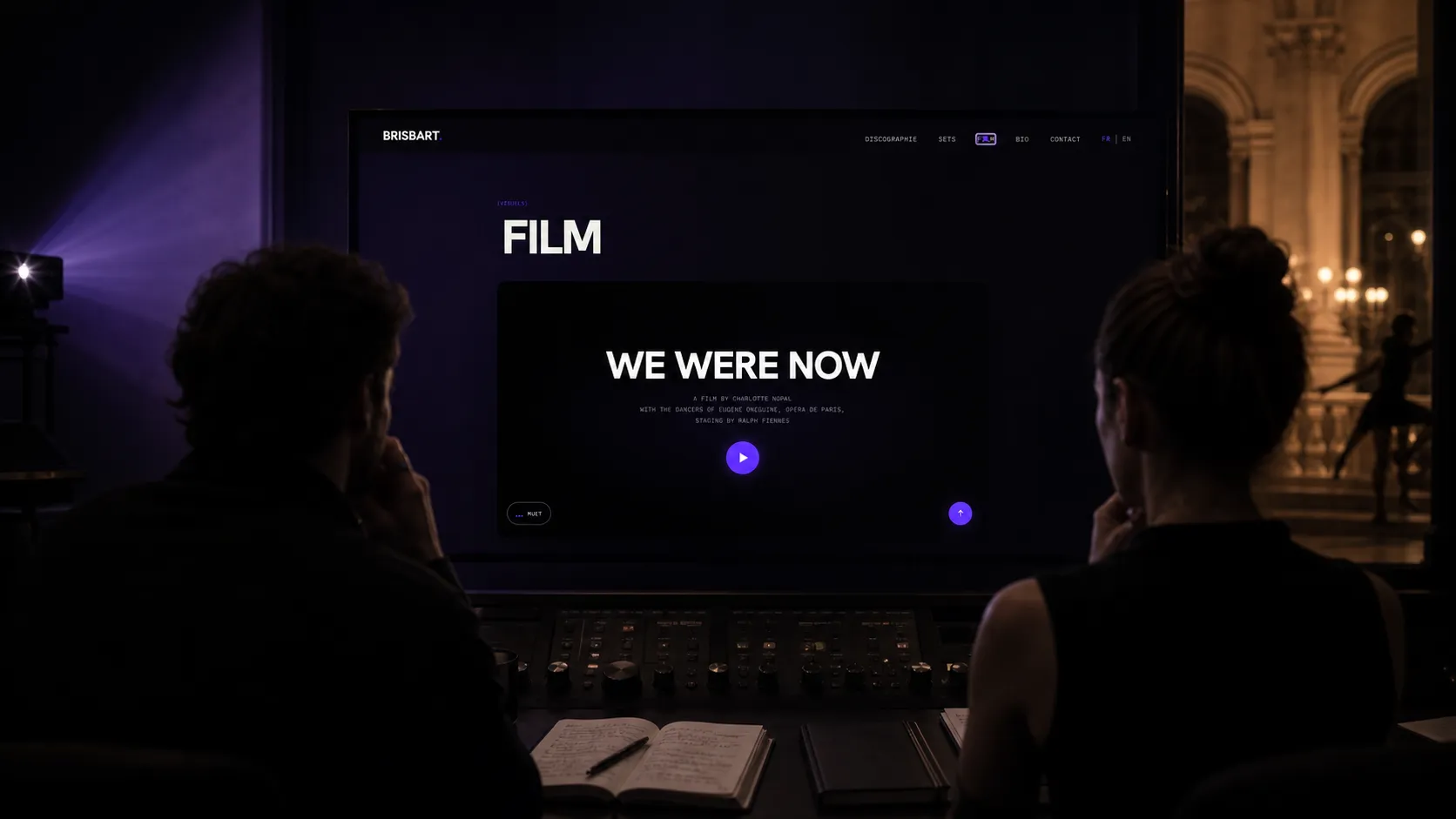 Page Film du site Brisbart