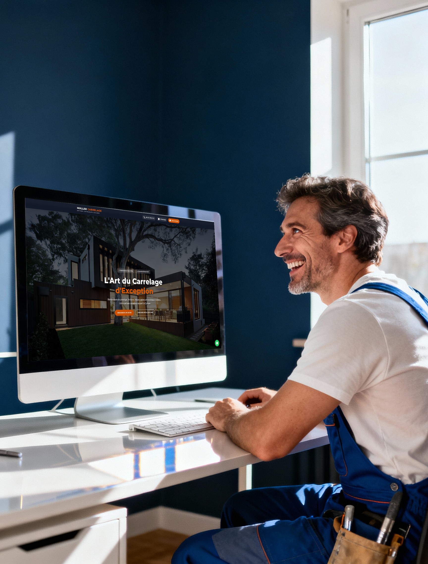 Landing pages et sites web professionnels pour artisans et indépendants au Pays Basque - HTAGS